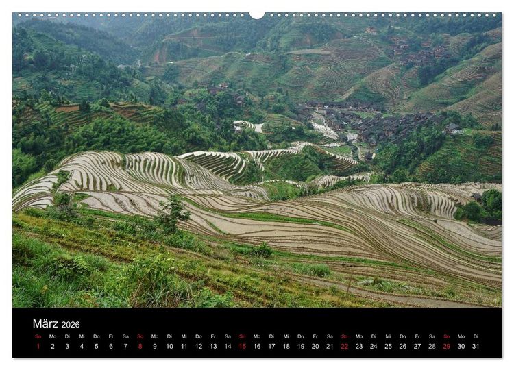 Produktbild: China 2026 - Metropolen und Landschaften (Wandkalender 2026 DIN A2 quer), CALVENDO Monatskalender
