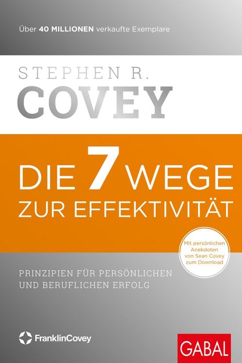 Produktbild: Die 7 Wege zur Effektivit&auml;t