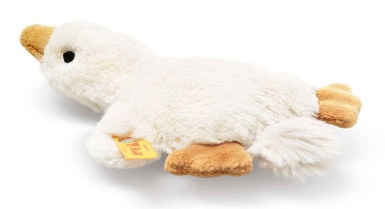 Produktbild: Steiff 242878 - Gans Gilda Greifling mit Rassel, Pl&uuml;sch, 13 cm
