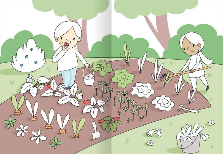 Produktbild: Mein gro&szlig;es buntes Malbuch &ndash; Bauernhof