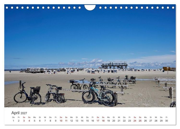Produktbild: Halbinsel Eiderstedt - Momente der Natur (Wandkalender 2027 DIN A4 quer), CALVENDO Monatskalender