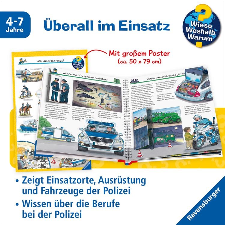 Wieso? Weshalb? Warum?, Band 22 - Alles über die Polizei