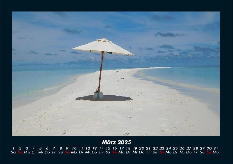 Produktbild: Str&auml;nde der Welt 2025 Fotokalender DIN A4