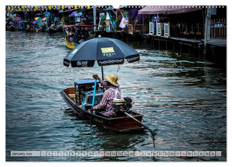 Produktbild: Magical Thailand (High Quality Premium Wall Calendar 2026 DIN A2 landscape),CALVENDO 12 Month Wall Calendar