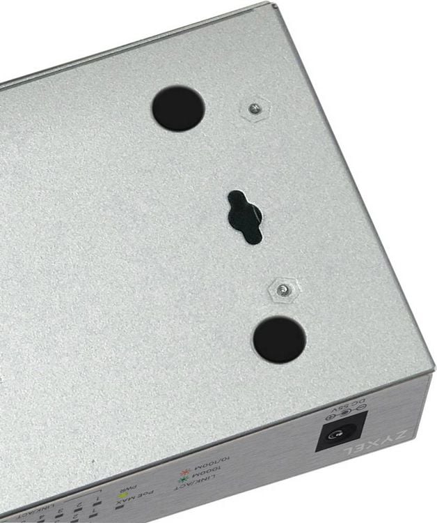 Produktbild: ZyXEL GS1008HP-EU0101F GS1008-HP Netzwerk Switch 8 Port 2000MBit/s PoE-Funktion