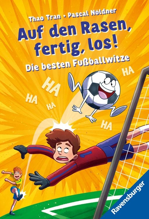 Produktbild: Auf den Rasen, fertig, los! Die besten Fu&szlig;ballwitze