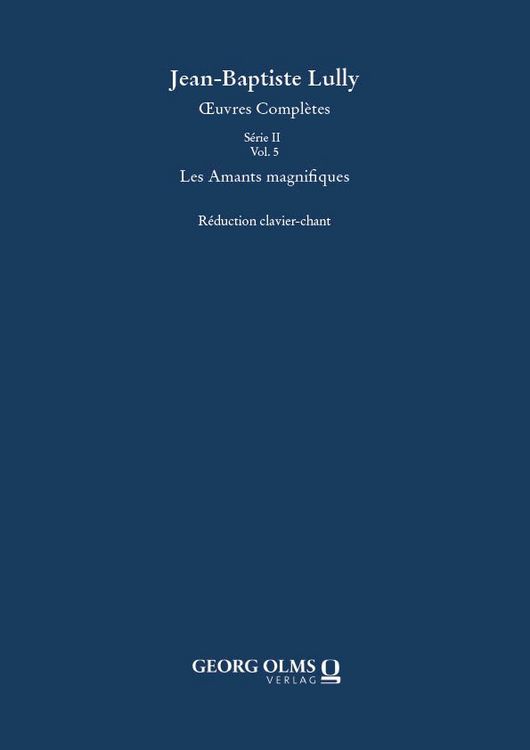 Produktbild: Jean-Baptiste Lully / Moli&egrave;re: Les Amants magnifiques