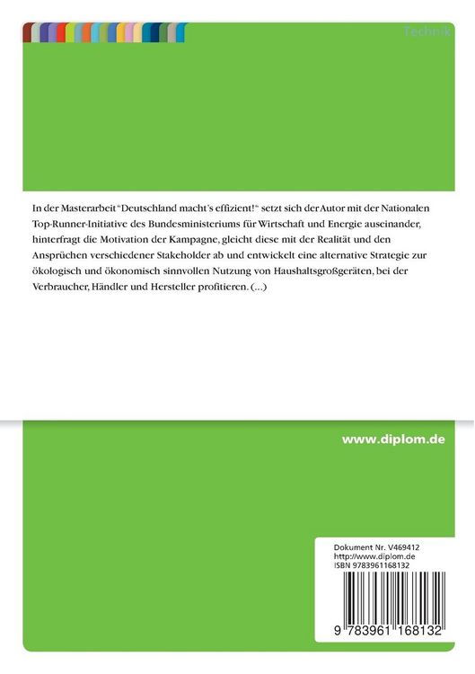 Produktbild: Deutschland macht's effizient!