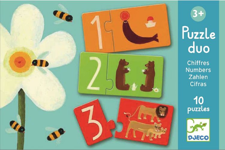 Produktbild: Puzzle duo/trio Puzzle Duo Zahlen