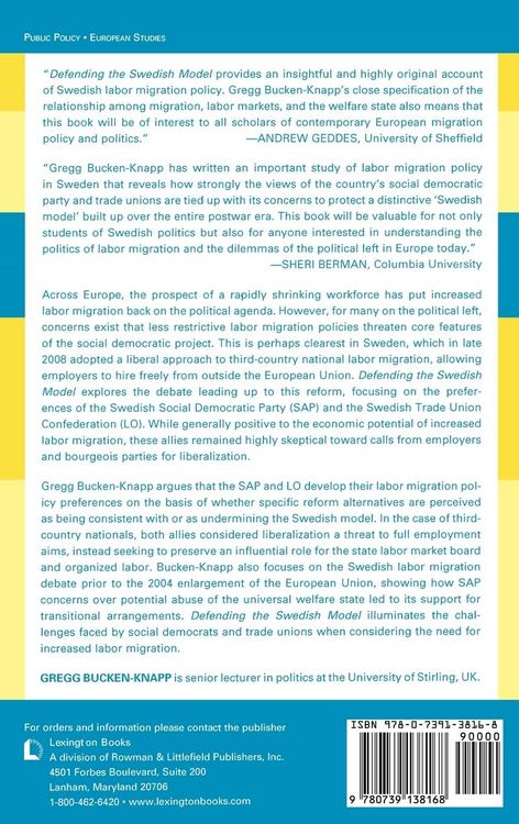 Produktbild: Defending the Swedish Model
