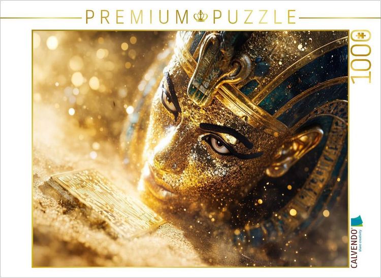 Produktbild: CALVENDO Puzzle Ein Motiv aus dem Kalender Die G&ouml;tter des Nils | 1000 Teile Lege-Gr&ouml;&szlig;e 64x48cm Foto-Puzzle f&uuml;r gl&uuml;ckliche Stunden