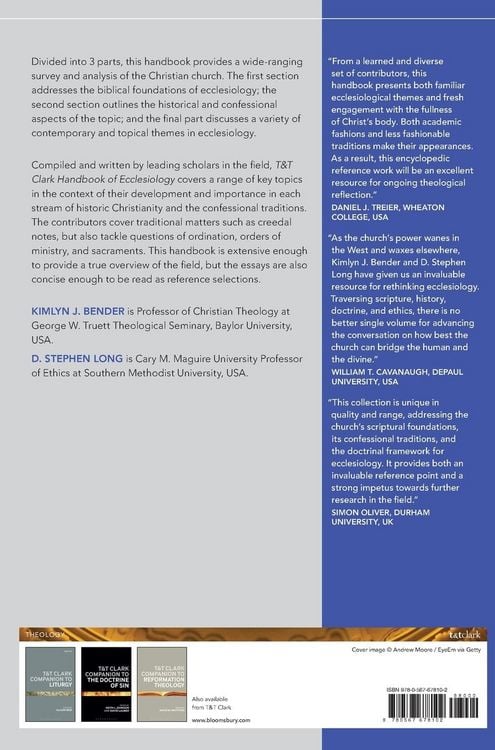 Produktbild: T&T Clark Handbook of Ecclesiology