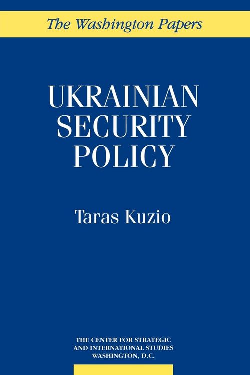 Produktbild: Ukrainian Security Policy