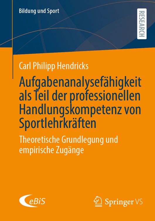 Produktbild: Aufgabenanalysef&auml;higkeit als Teil der professionellen Handlungskompetenz von Sportlehrkr&auml;ften