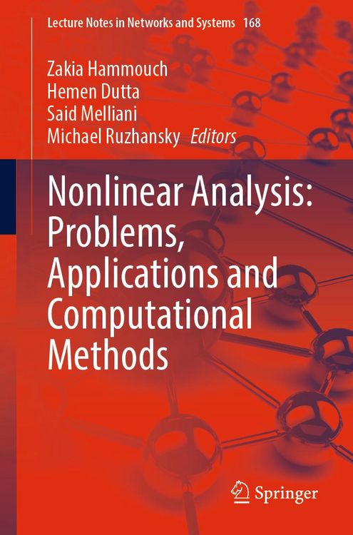 Produktbild: Nonlinear Analysis: Problems, Applications and Computational Methods