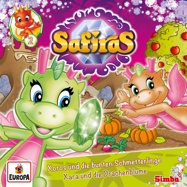 Produktbild: Folge 02: Xoros und die bunten Schmetterlinge / Xara und die Drachenblume