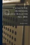 Produktbild: Catalogue (Bowdoin College Bulletin No. 284); 1946-1947