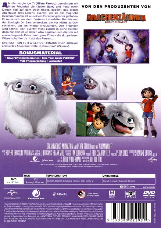 Produktbild: Everest - Ein Yeti will hoch hinaus