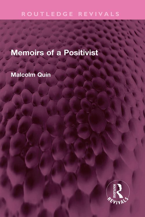 Produktbild: Memoirs of a Positivist