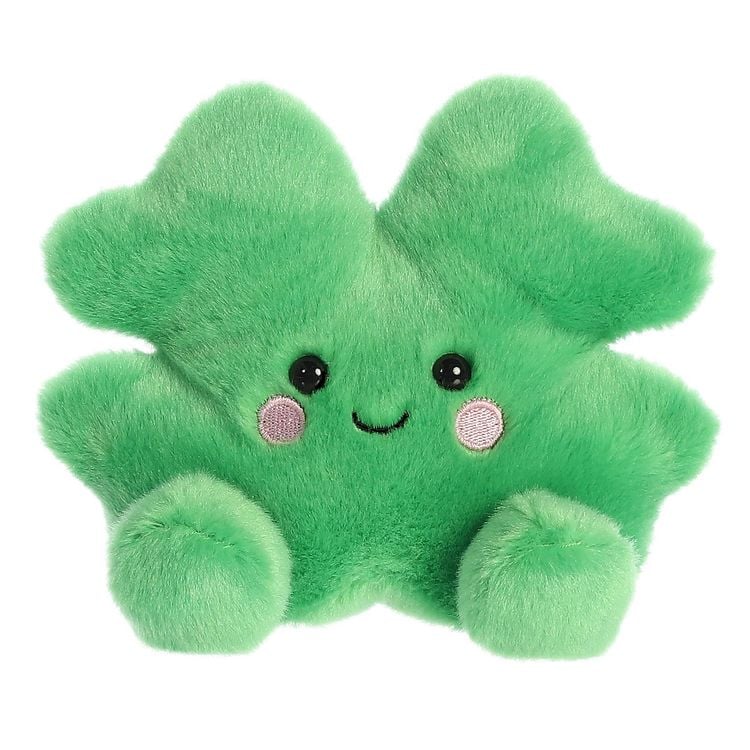 Produktbild: Aurora 77226 - Palm Pals Kleeblatt Chance Clover, Pl&uuml;schfigur, 13 cm