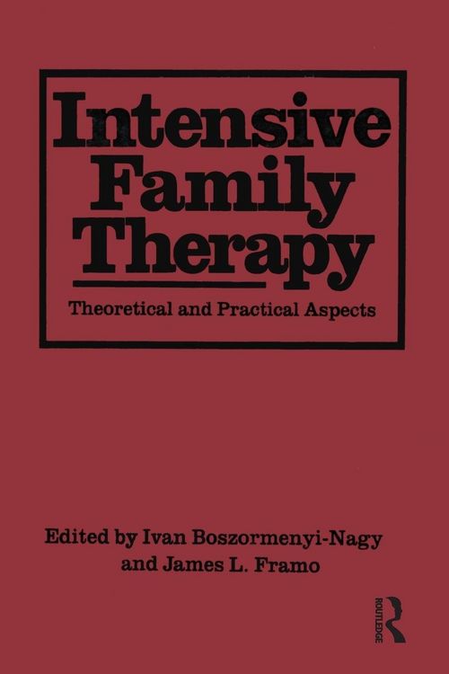 Produktbild: Intensive Family Therapy