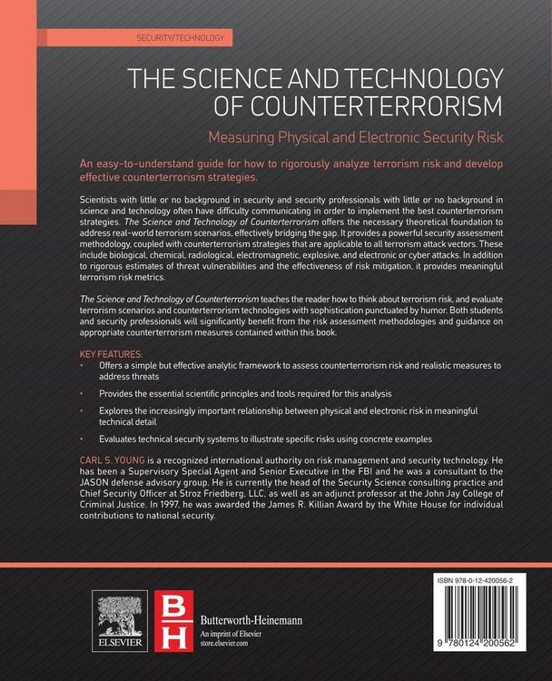 Produktbild: The Science and Technology of Counterterrorism