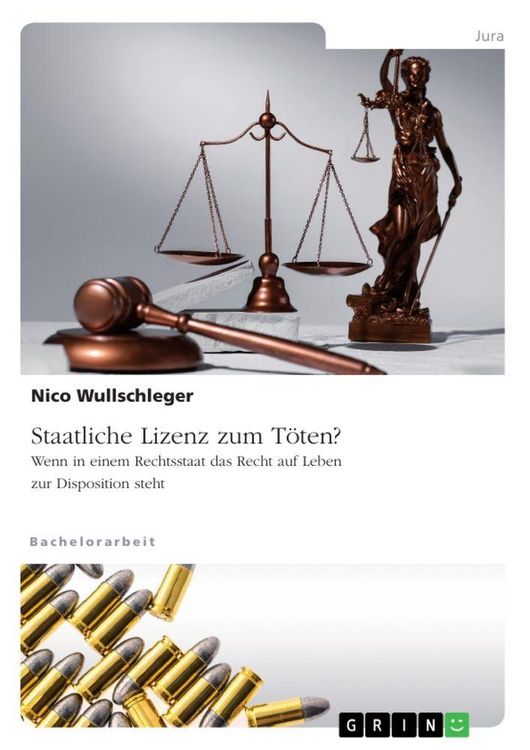 Produktbild: Staatliche Lizenz zum T&ouml;ten? Wenn in einem Rechtsstaat das Recht auf Leben zur Disposition steht