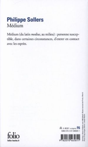 Produktbild: Sollers, P: M&eacute;dium