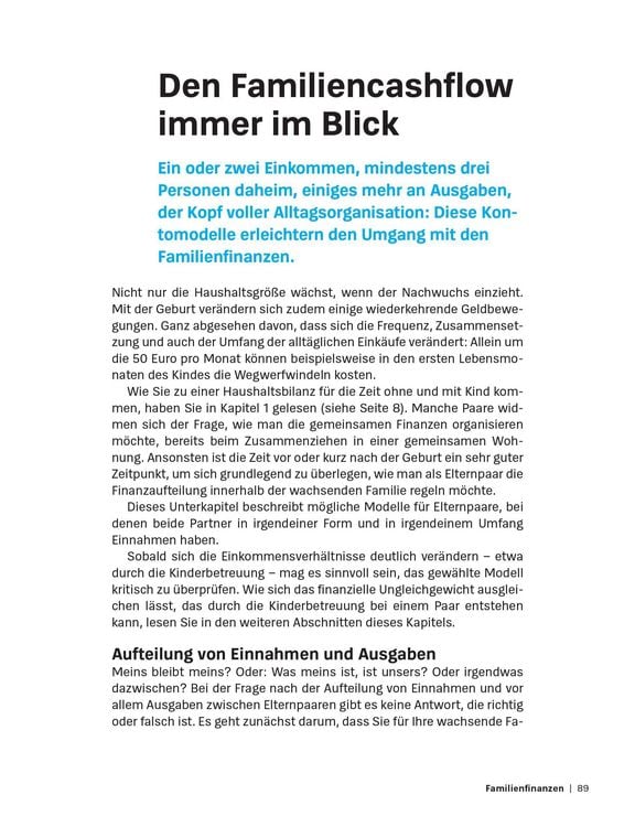 Produktbild: Mehr Geld f&uuml;r Eltern