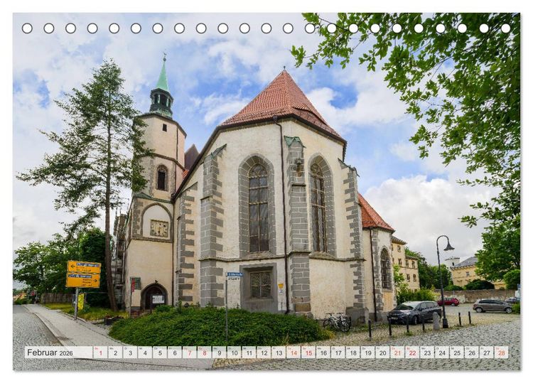 Produktbild: Oschatz Impressionen (Tischkalender 2026 DIN A5 quer), CALVENDO Monatskalender