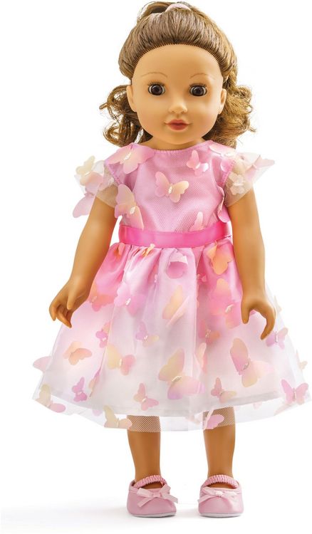 Produktbild: Puppen-Kleid ''Miss Butterfly'', Gr. 35-45 cm