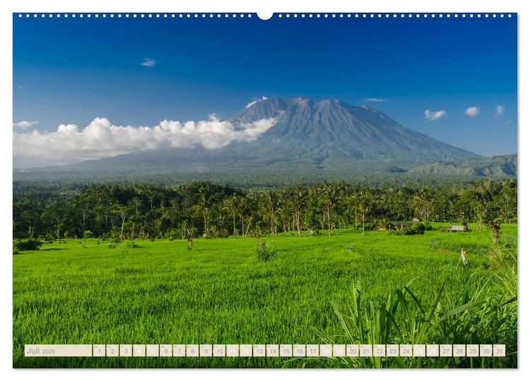 Produktbild: Bali (hochwertiger Premium Wandkalender 2026 DIN A2 quer), Kunstdruck in Hochglanz