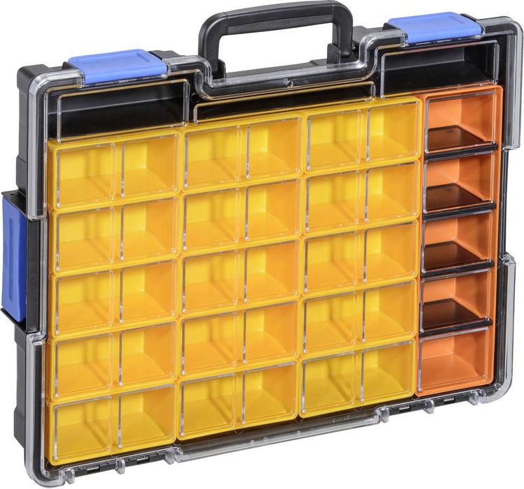 Produktbild: Allit EuroPlus Pro K44/21 Sortimentskoffer (B x H x T) 440 x 76 x 355 mm Anzahl F&auml;cher: 21 Inhalt 1 St.