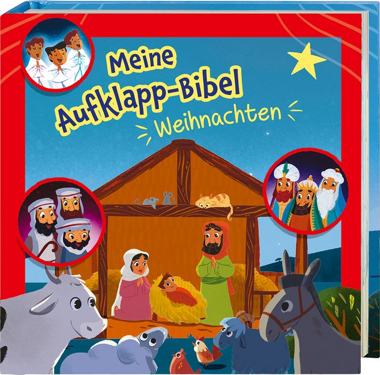 Produktbild: Meine Aufklapp-Bibel Weihnachten
