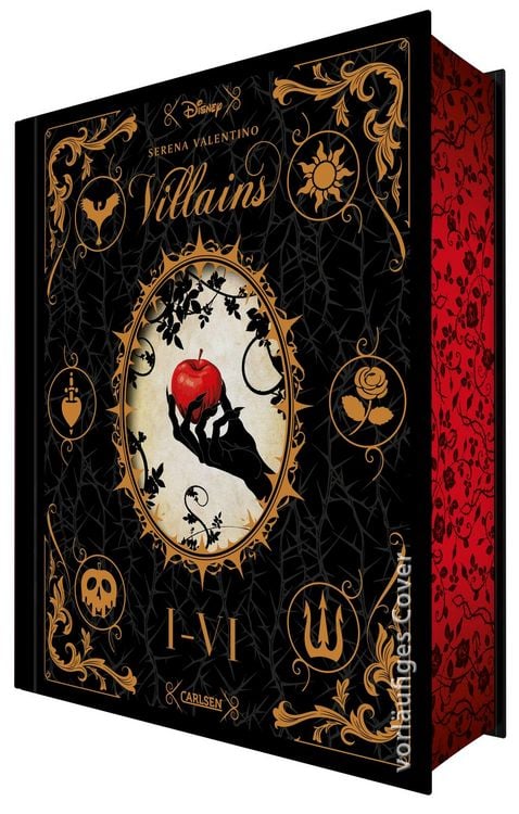 Bild vom Artikel Disney Villains: Villains Band I-VI: Luxusausgabe mit Farbschnitt im düsteren Dark-Fantasy-Setting vom Autor Serena Valentino