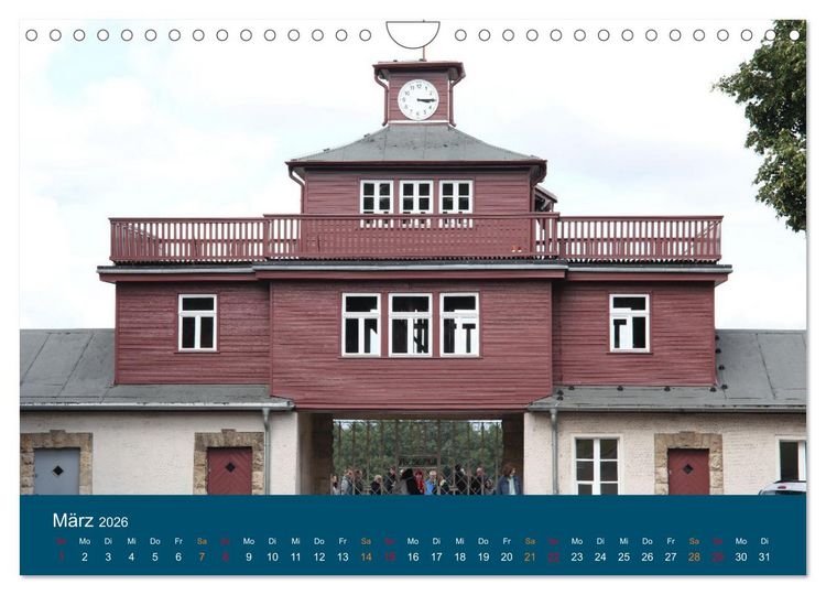 Produktbild: Th&uuml;ringen, unterwegs in Weimar, Erfurt und Eisenach (Wandkalender 2026 DIN A4 quer), CALVENDO Monatskalender