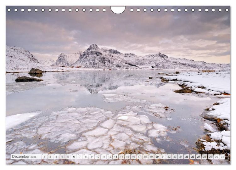 Produktbild: Traumziel Lofoten (Wandkalender 2026 DIN A4 quer), CALVENDO Monatskalender