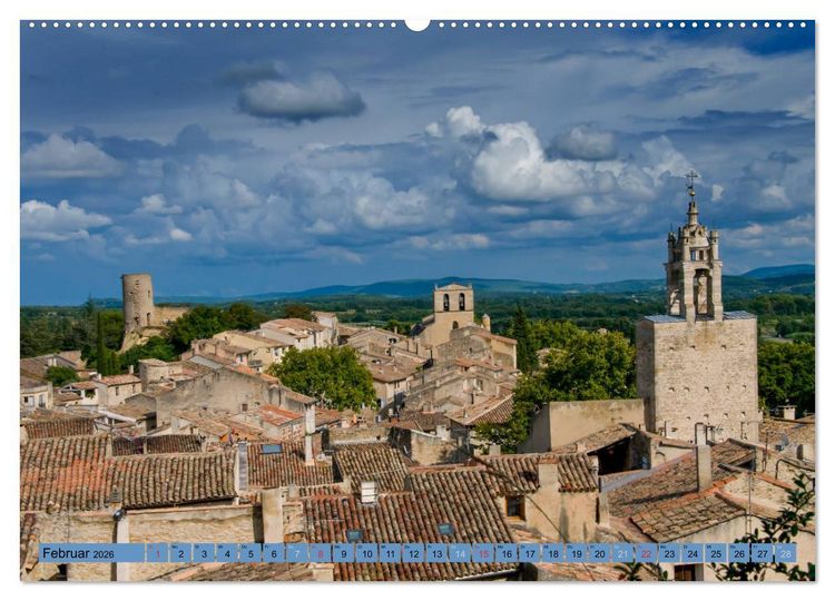 Produktbild: Wo die Provence am sch&ouml;nsten ist (hochwertiger Premium Wandkalender 2026 DIN A2 quer), Kunstdruck in Hochglanz