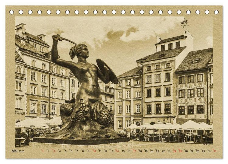 Produktbild: Polen &ndash; Ein Kalender im Zeitungsstil (Tischkalender 2026 DIN A5 quer), CALVENDO Monatskalender
