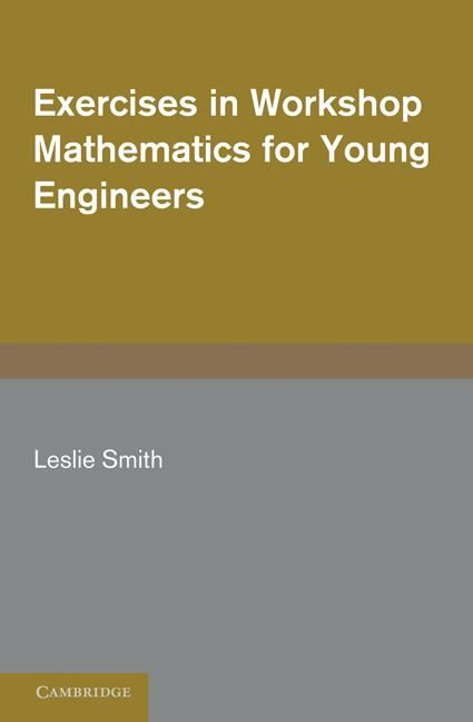 Produktbild: Exercises in Workshop Mathematics for Young Engineers