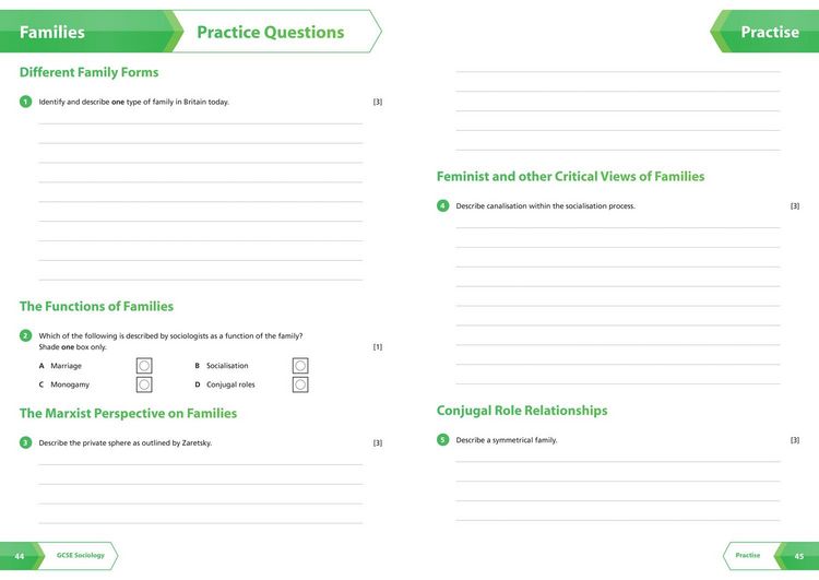 Produktbild: AQA GCSE 9-1 Sociology All-in-One Complete Revision and Practice