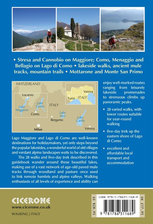 Produktbild: Walking Lake Como and Maggiore
