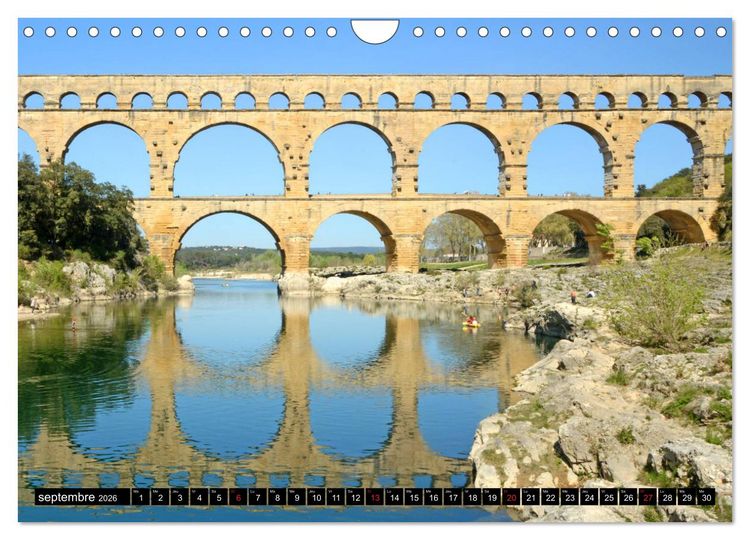 Produktbild: Collection Terre OCCITANIE (Calendrier mural 2026 DIN A4 vertical), CALVENDO calendrier mensuel