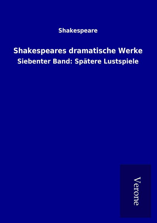 Produktbild: Shakespeares dramatische Werke