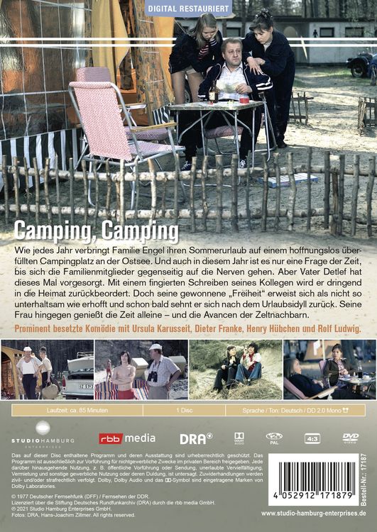 Produktbild: Camping, Camping (DDR-TV-Archiv)