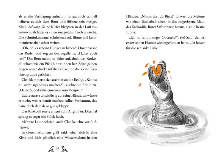 Produktbild: Eddie (Band 2) &ndash; Hilfe, die Krokodile kommen!