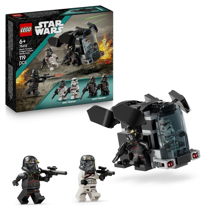 Produktbild: LEGO Star Wars 75412 Todestruppler & Nachttruppler Battle Pack