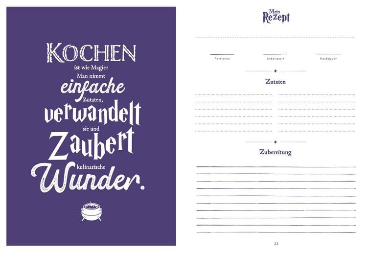 Produktbild: Meine magischen Rezepte - Zaubersch&uuml;ler Blau