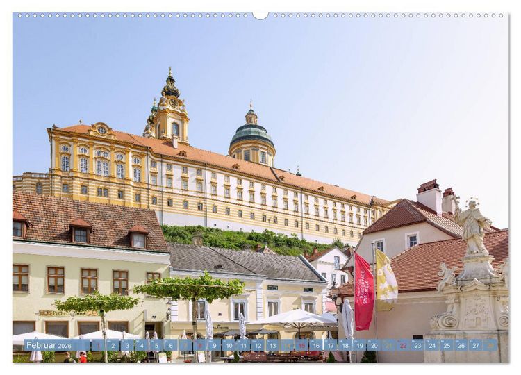 Produktbild: &Ouml;sterreichisches Donautal (hochwertiger Premium Wandkalender 2026 DIN A2 quer), Kunstdruck in Hochglanz