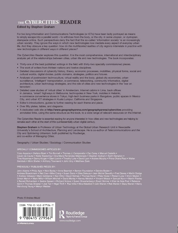 Produktbild: The Cybercities Reader